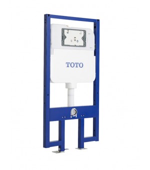 سيفون مخفي مع فريم  4.5 / 3 لتر - صناعة  صيني (مع ضغطةMB174P-SS) # TOTO - WH172AS1